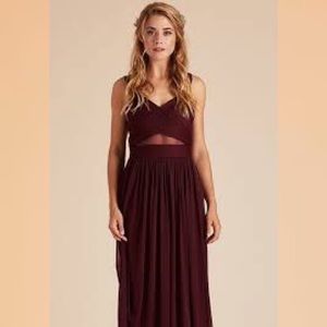 Birdy Grey Elyse bridesmaid dress in Cabernet